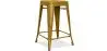 Buy Bistrot Metalix Stool  Matte Metal - 60cm - New edition Gold 60324 with a guarantee