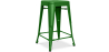 Buy Bistrot Metalix Stool  Matte Metal - 60cm - New edition Green 60324 with a guarantee