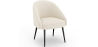 Buy Dining Chair Upholstered Bouclé - Cenai White 60330 - in the UK