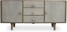 Buy Wooden Sideboard - Vintage Design - Iona Natural wood 60359 - in the UK