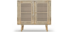 Buy Wooden Sideboard - Boho Bali Design - Orta Natural wood 60374 - in the UK
