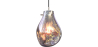 Buy Glass pendant lamp - Nerva Silver 60395 - in the UK