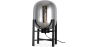 Buy Table lamp in modern design, metal and glass - Crada Smoke 60396 - prices