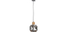 Buy Pendant lamp in modern style, wood and glass - Zey Smoke 60241 - prices