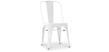 Buy Dining chair Bistrot Metalix Industrial Square Metal - New Edition White 32871 at MyFaktory