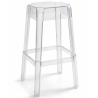 Buy  Bar Stool Victoire - 75cm - Design Transparent Transparent 29571 - in the UK