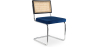Buy Dining Chair, Natural Rattan And Velvet - Jenka Dark blue 60455 at MyFaktory
