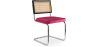 Buy Dining Chair, Natural Rattan And Velvet - Jenka Fuchsia 60455 - prices