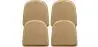 Buy X4 Cushion for Bistrot Metalix chair and stool Light brown 60461 - prices