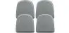 Buy X4 Cushion for Bistrot Metalix chair and stool Grey 60461 in the United Kingdom