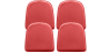 Buy X4 Cushion for Bistrot Metalix chair and stool Red 60461 home delivery