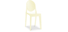 Buy Dining chair Victoire  Design Transparent Cream 16458 home delivery