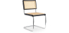 Buy Dining Chair - Vintage Design - Wood & Rattan - Lia Black 60450 - prices