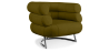 Buy Designer armchair - Faux leather upholstery - Biven Olive 16500 - in the UK