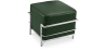 Buy SQUAR Footrest (Ottoman) - Faux Leather Green 55762 - prices