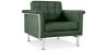 Buy Armchair Trendy - Faux Leather Green 13180 home delivery