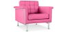 Buy Armchair Trendy - Faux Leather Pink 13180 - in the UK