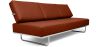 Buy Sofa Bed SQUAR (Convertible) - Faux Leather Brown 14621 at MyFaktory