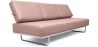 Buy Sofa Bed SQUAR (Convertible) - Faux Leather Pastel pink 14621 at MyFaktory