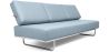 Buy Sofa Bed SQUAR (Convertible) - Faux Leather Pastel blue 14621 - prices