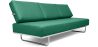 Buy Sofa Bed SQUAR (Convertible) - Faux Leather Turquoise 14621 with a guarantee