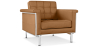 Buy Armchair Trendy - Faux Leather Light brown 13180 - prices