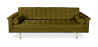 Buy Design Sofa Trendy (3 seats) - Faux Leather Olive 13259 in the United Kingdom