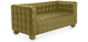 Buy Design Sofa Lukus (2 seats) - Faux Leather Light green 13252 - prices