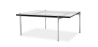 Buy PY61 Coffee table - Square - 15mm Glass Steel 16320 - in the UK