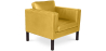 Buy 2334 Design Living room Armchair - Faux Leather Pastel yellow 15440 home delivery