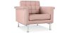 Buy Armchair Trendy - Faux Leather Pastel pink 13180 in the United Kingdom