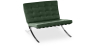 Buy City Armchair - Faux Leather Green 58262 - in the UK