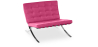 Buy City Armchair - Faux Leather Pink 58262 in the United Kingdom