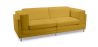 Buy Cava Design Sofa (2 seats) - Faux Leather Pastel yellow 16611 - prices