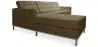Buy Design Corner Sofa Kanel - Left Angle - Faux Leather Taupe 15184 in the United Kingdom