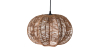 Buy Rattan Boho Bali Pendant Lamp - Chey Natural 60484 - in the UK