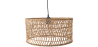 Buy Woven Rattan Pendant Light, Boho Bali Style - Orna Natural 60490 - in the UK