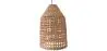 Buy Rattan Pendant Lamp, Boho Bali Style - Grau Natural 60491 - in the UK