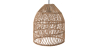 Buy Rattan Pendant Lamp, Boho Bali Style - Oya Natural 60492 - in the UK