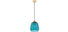 Buy Amaia pendant lamp - Crystal and metal Blue 60530 - in the UK