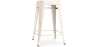 Buy Bar Stool Bistrot Metalix Industrial Design Metal - 60 cm - New Edition Cream 60122 with a guarantee