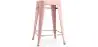 Buy Bar Stool - Industrial Design - 60cm - New Edition - Metalix Pastel orange 60122 - prices