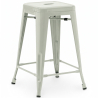 Buy Bar Stool - Industrial Design - 60cm - New Edition - Metalix Pale green 60122 in the United Kingdom