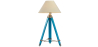 Buy Vintage Tripod Lamp Blue 29218 - in the UK
