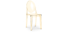 Buy Dining chair Victoire  Design Transparent Amber 16458 with a guarantee