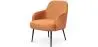 Buy Velvet upholstered Armchair - Jeve Orange 60548 - prices