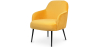 Buy Upholstered Dining Chair - Velvet - Jeve Yellow 60548 - in the UK