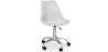 Buy Upholstered Desk Chair with Wheels - Tulipe Light grey 60613 - in the UK