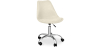 Buy Upholstered Desk Chair with Wheels - Tulipe Beige 60613 - prices