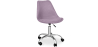 Buy Upholstered Desk Chair with Wheels - Tulipe Purple 60613 - prices
